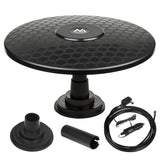 Omnidirectionele actieve satelliet AntenneDVB-T2 HEVC Maclean MCTV-945 12 / 24V magnetisch