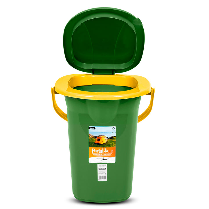 GreenBlue GB320GO toeristisch toilet donker groen-oranje