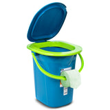 GreenBlue GB320BL toeristisch toilet aqua - limoen