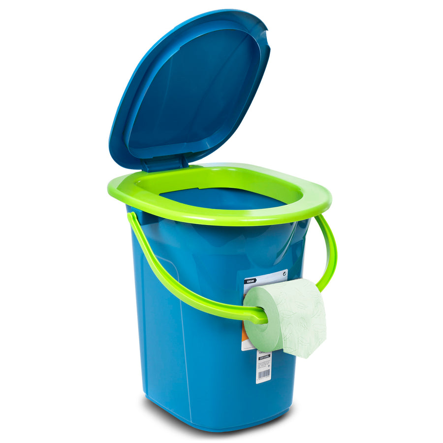 GreenBlue GB320BL toeristisch toilet aqua - limoen