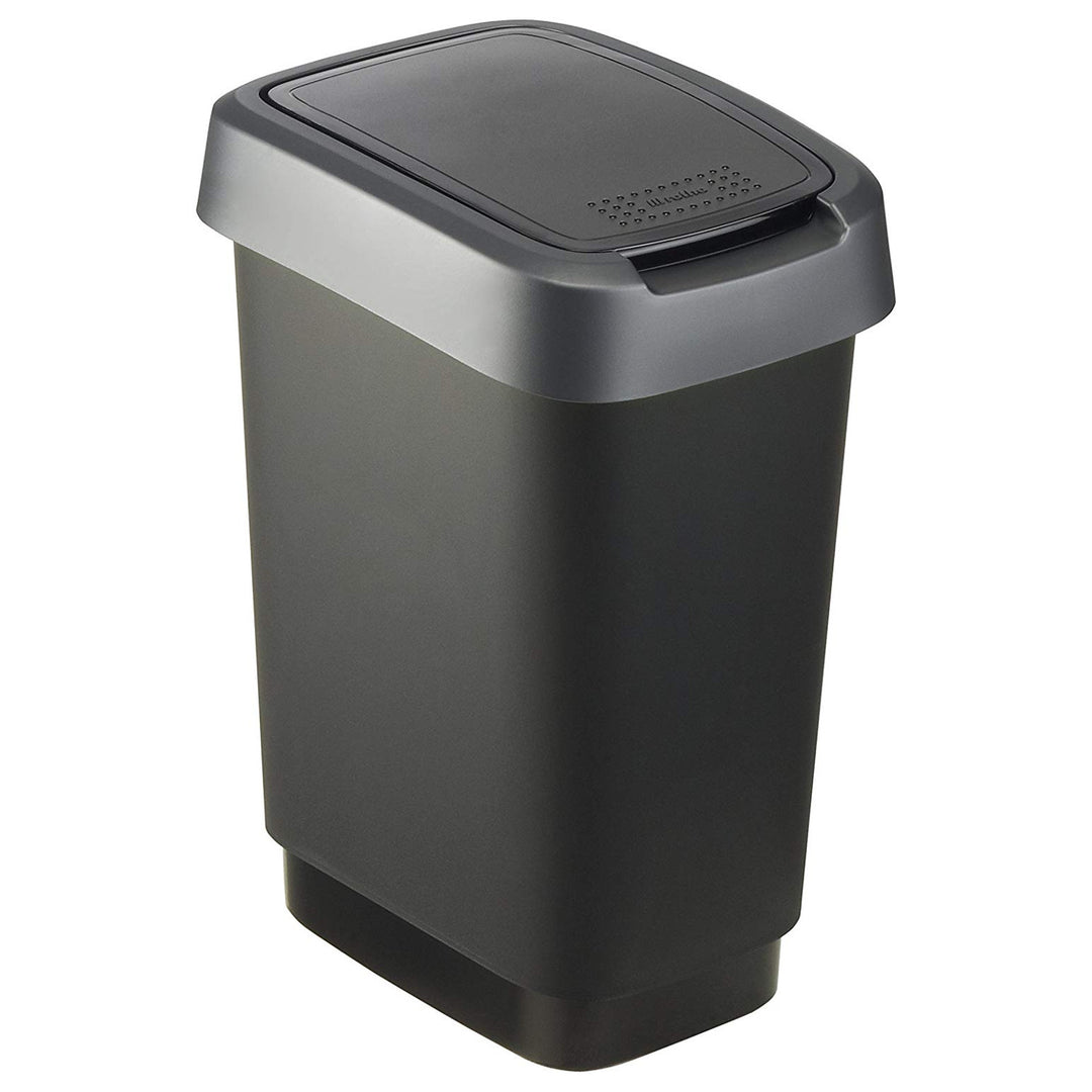 Schommelemmer Rotho Twist 10L zwart en zilver