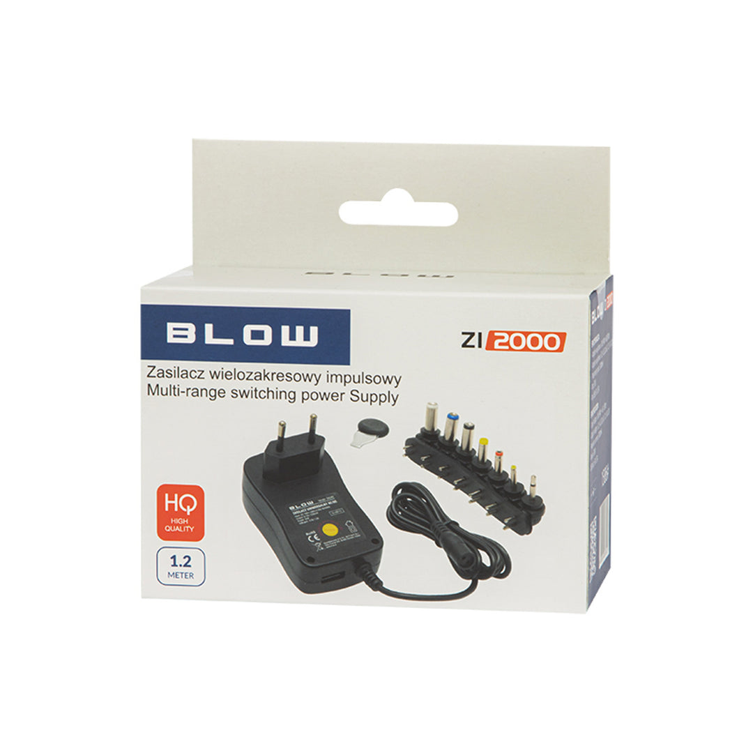 schakelende voeding 3-12V 2A 30W ZI2000 Blow