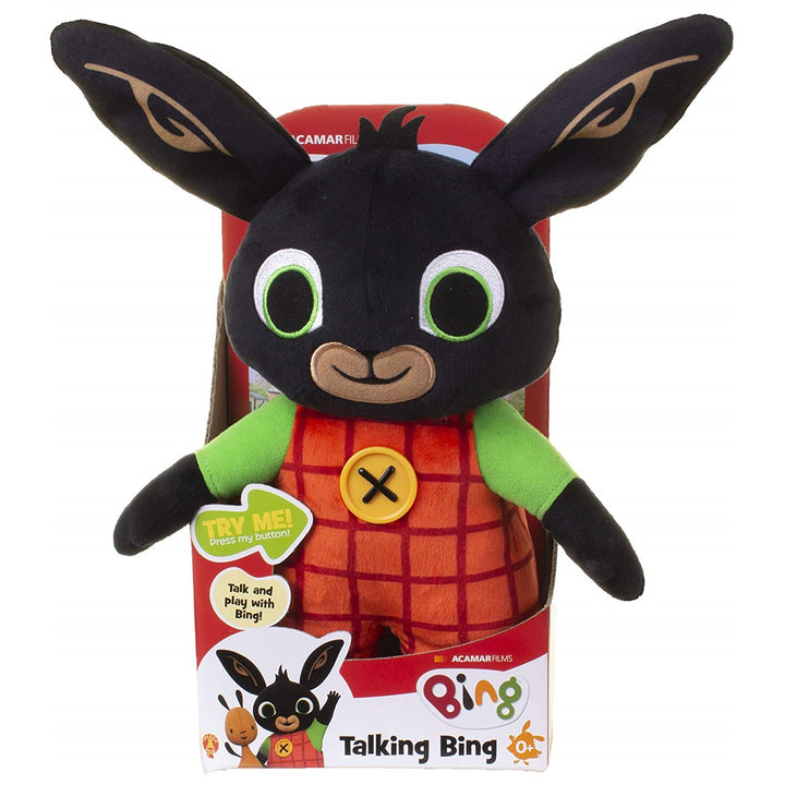 Interactieve pluche mascotte die Pools spreekt Bing EN 30cm
