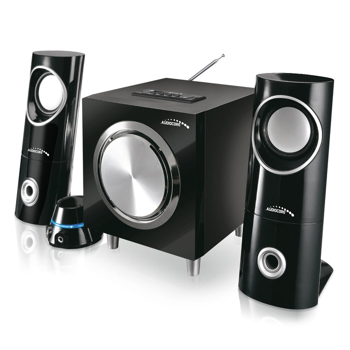 Ensemble d'enceintes Bluetooth 2.1 Audiocore AC790 Radio FM, entrée carte SD/MMC, AUX, USB