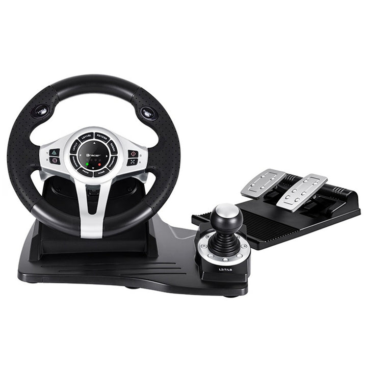 Tracer Roadster TRAJOY46524 volant 4-en-1 pour PC PS3 PS4 Xone 2 jeu de pédales levier de vitesse Angle de Rotation de 270 degrés