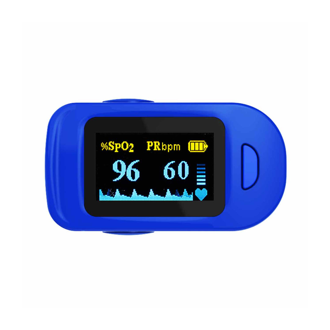 Tech-Med  - TM-PX30 Pulsoxymeter -  Zwart OLED-display