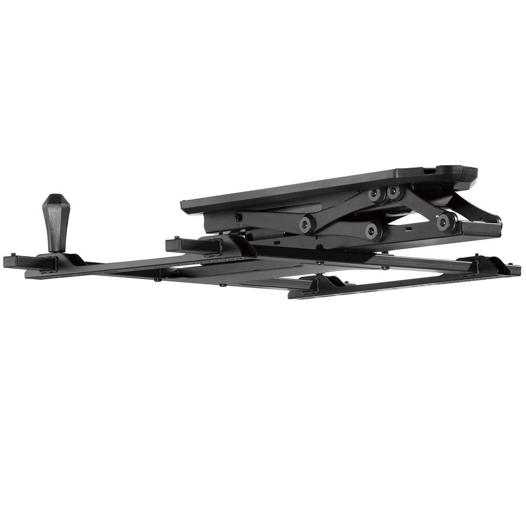 Maclean MC-880 Support TV électrique inclinable pour plafond, pentes de toit avec télécommande, 32-70", jusqu'à 35 kg, VESA max 600x400