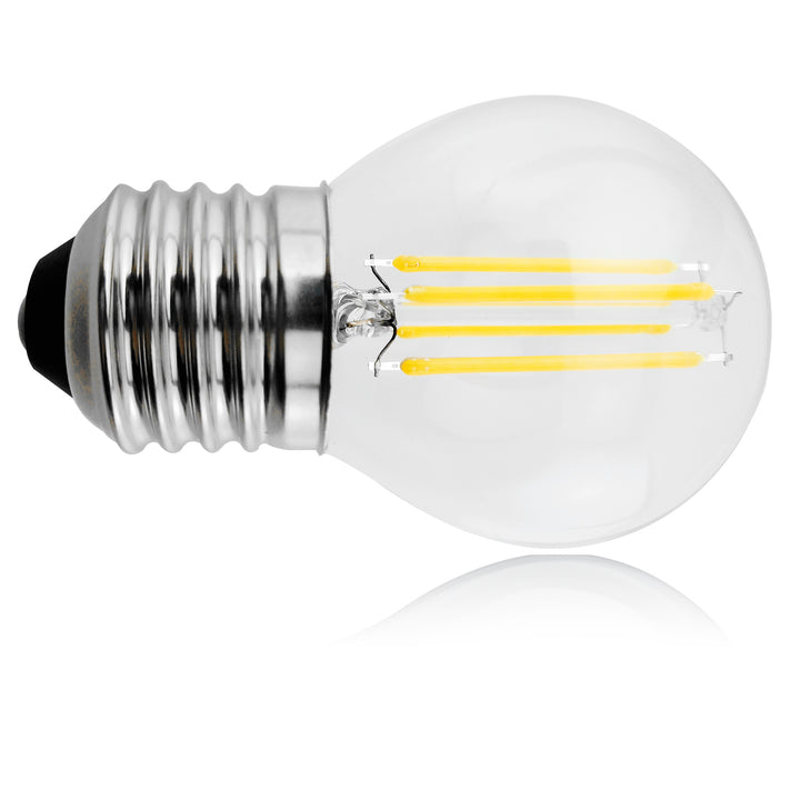 LED filament lamp E27, 4W 230V Maclean Energy MCE283 WW warm wit 3000K 400lm retro decoratieve edison G45