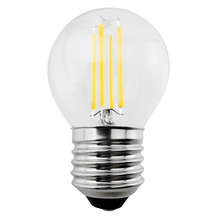 Lampe à incandescence LED E27, 4W 230V Maclean Energy MCE283 WW blanc chaud 3000K 400lm rétro décoratif edison G45