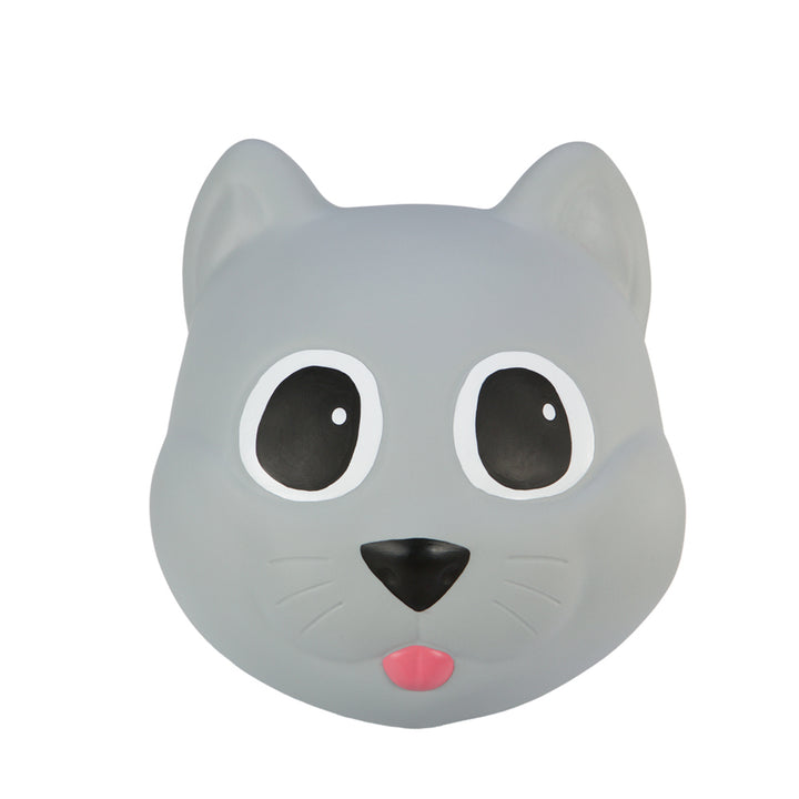 Chaton gris Tootina - jouet sauteur gonflable pour enfants