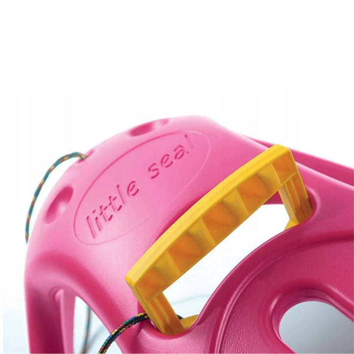 Sterke en snelle plastic slee Prosperplast Little Seal roze