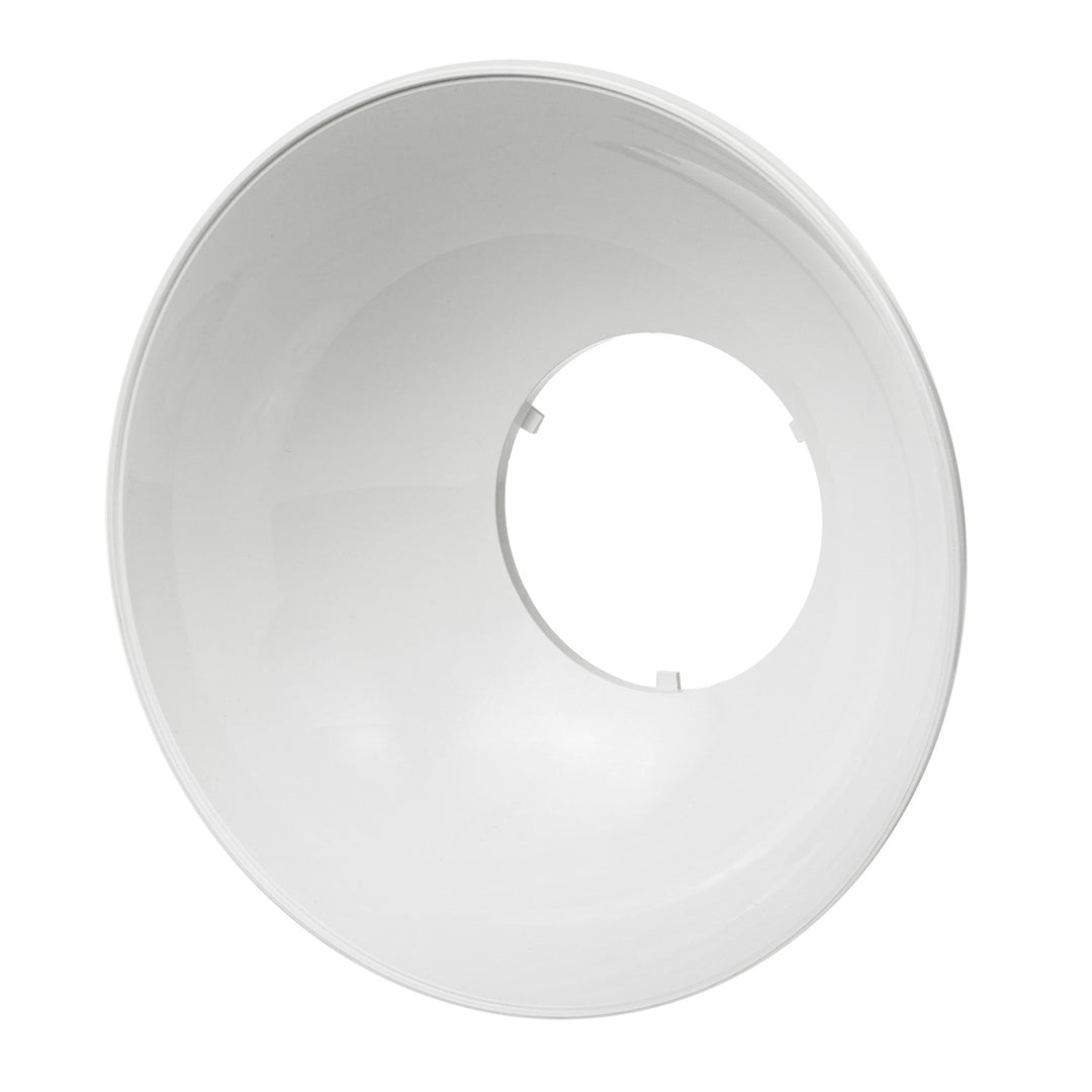 Capuchon / réflecteur Maclean Energy MCE416 pour lampes à économie d'énergie LED 40W - MCE262 CW, matériau : PC