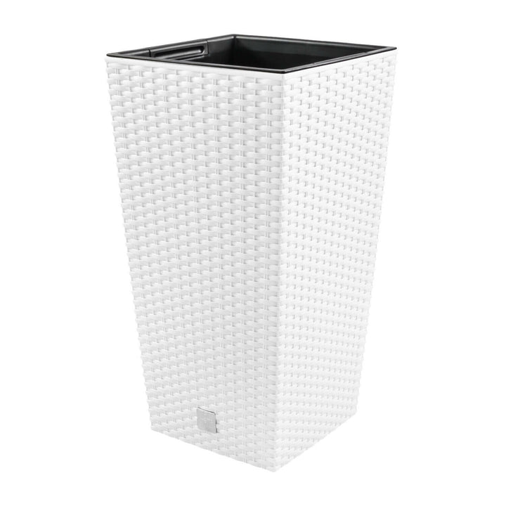 Bloempot met een bijdrage Rato Square DRTS265-S449 - wit