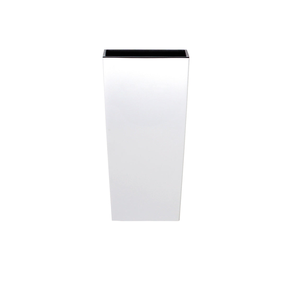 Pot de fleur avec insert Urbi Carré DURS265-S449 - blanc