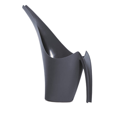 1x Stuks antraciet bloemen/planten gieters kunststof 1,5 liter - Binnen gieters