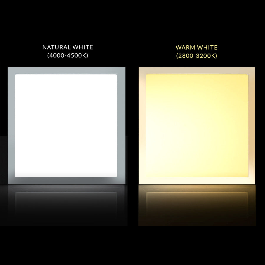 LED plafondpaneel slank 40W, 3200lm neutraal wit (4000K) Maclean Energy MCE540 NW 595x595x8mm raster, FLICKER-FREE functie