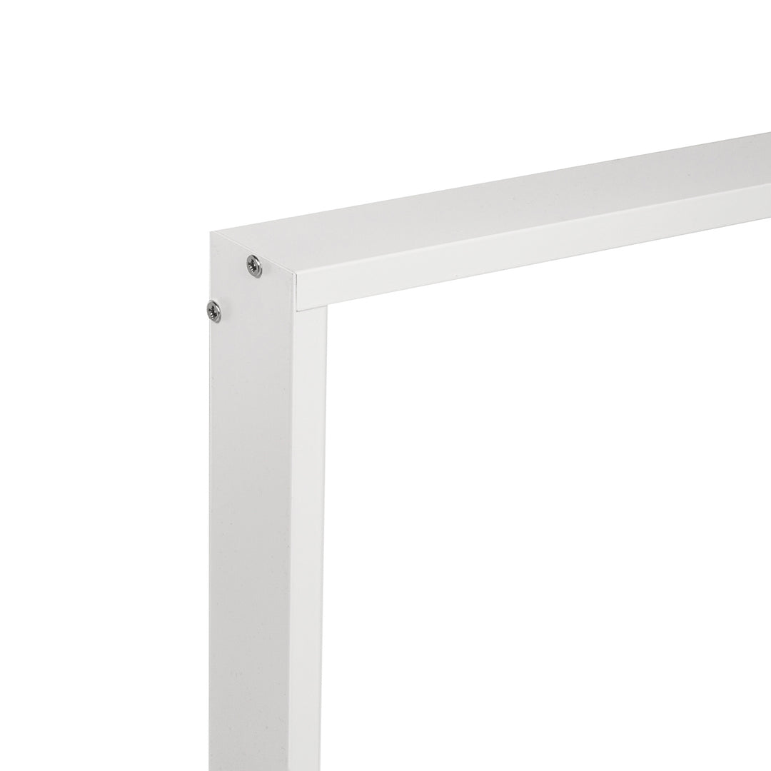 Aluminium opbouwframe voor 595x595mm Maclean Energy MCE543 LED plafondpanelen, hoogte 5cm