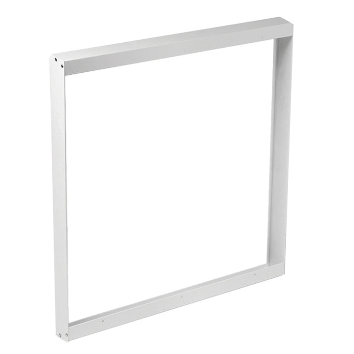 Aluminium opbouwframe voor 595x595mm Maclean Energy MCE543 LED plafondpanelen, hoogte 5cm