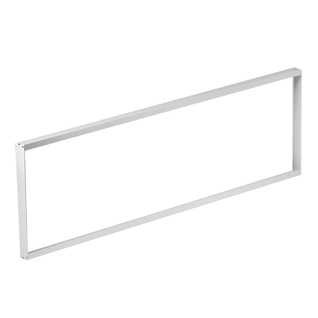 Aluminium opbouwframe voor Maclean Energy MCE542 LED plafondpanelen 1195x295mm hoogte 5cm