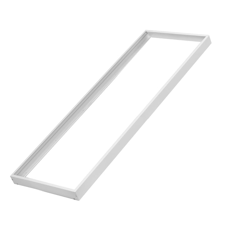 Cadre de montage en aluminium pour panneaux de plafond LED Maclean Energy MCE542 1195x295mm hauteur 5cm