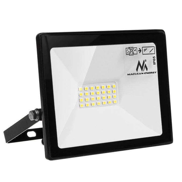 Projecteur LED slim 20W, 1600lm blanc chaud (3000K) Maclean Energy MCE520 WW, IP65, PREMIUM