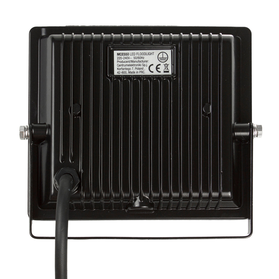 LED slanke 50W schijnwerper, 4000lm neutraal wit (4000K) Maclean Energy MCE550 NW, IP65, PREMIUM