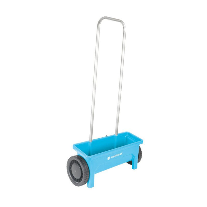 Cellfast Handstrooier tuinstrooier universele strooier 12 liter aluminium strooibreedte 45cm