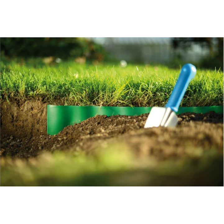 Gegolfde tuinrand 10cm x 9m Cellfast groen