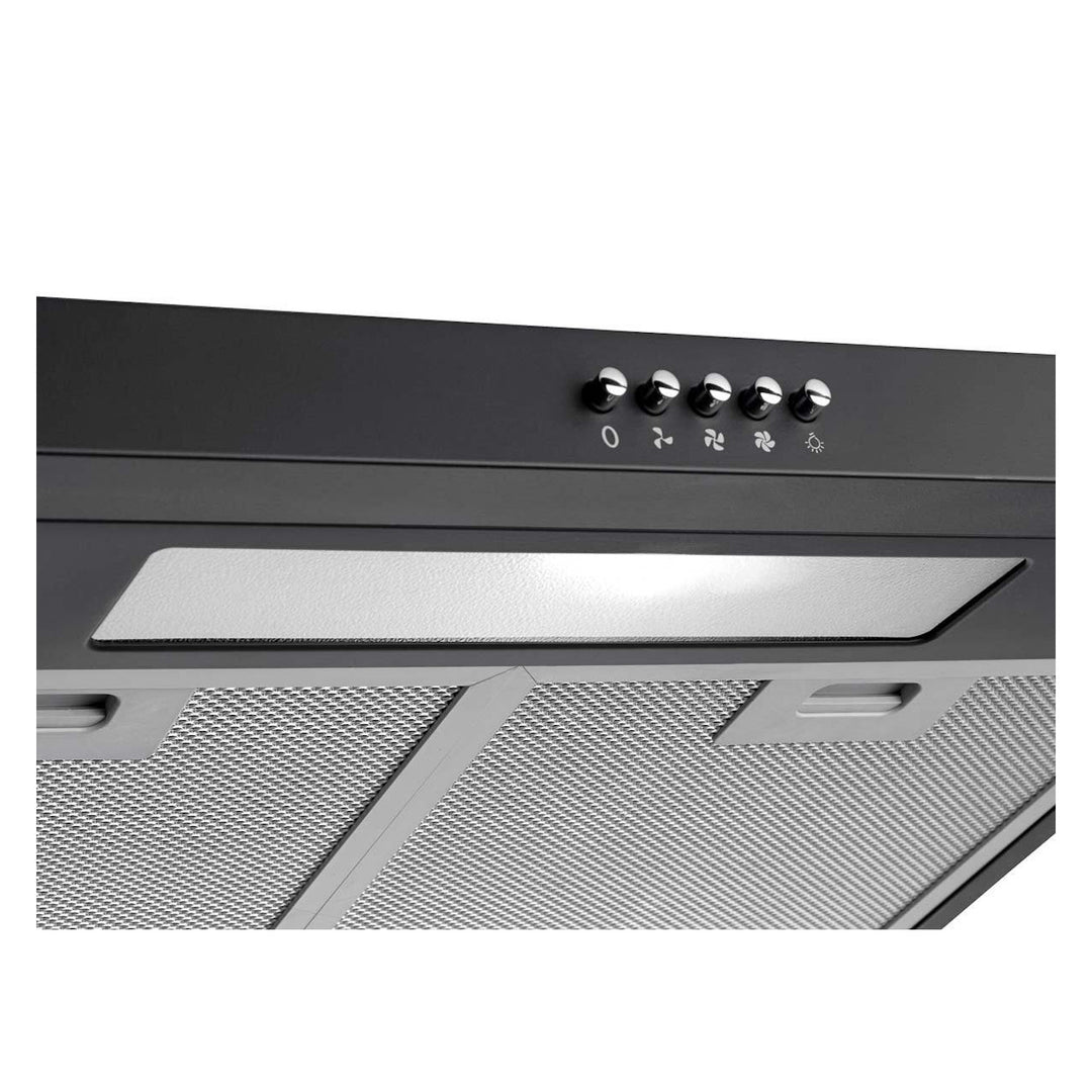 60 cm Ultradunne onderkap Hood Concept OPP1260BC zwart