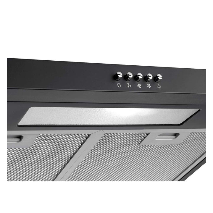 60 cm Ultradunne onderkap Hood Concept OPP1260BC zwart