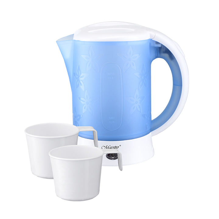 Bouilloire touristique Maestro MR010 0,6L 600W plus 2 tasses