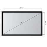 Frame projectiescherm 100" (16:9) Maclean MC-921
