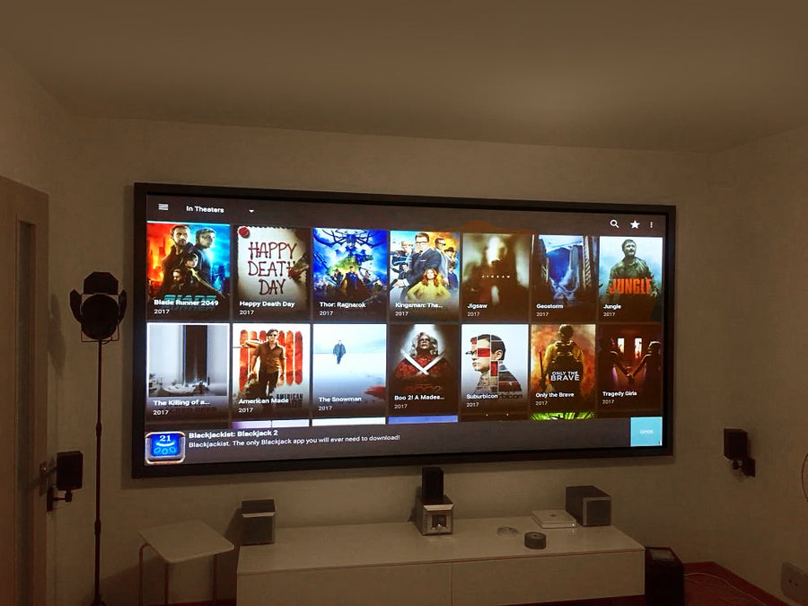 Frame projectiescherm 100" (16:9) Maclean MC-921