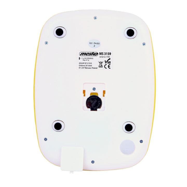 ELEKTRONISCHE KEUKENWEEGSCHAAL 5KG / 1G LCD MS3159