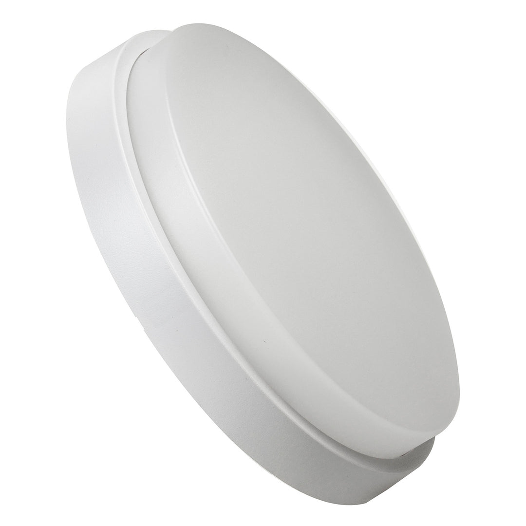 Applique et plafonnier LED Maclean MCE342 W - 1100lm - 15W - IP54 - blanc, couleur blanc naturel (4000K)