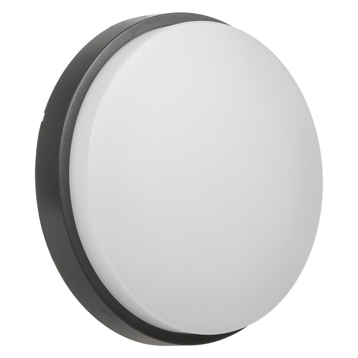 Maclean MCE342 GR LED wand- en plafondlamp - 1100lm  - 15W  - IP54  - grijs, natuurlijke witte kleur (4000K)