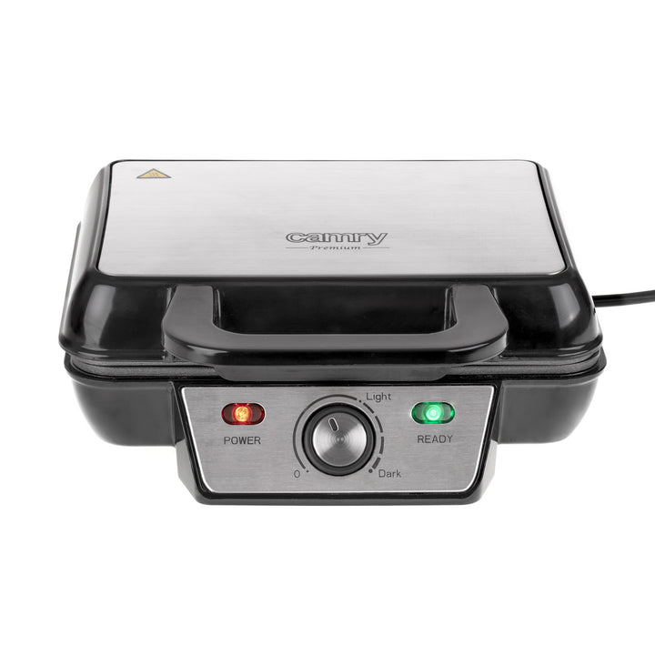 Le gaufrier Camry CR 3046 1600W cuit 2 gaufres XXL en même temps