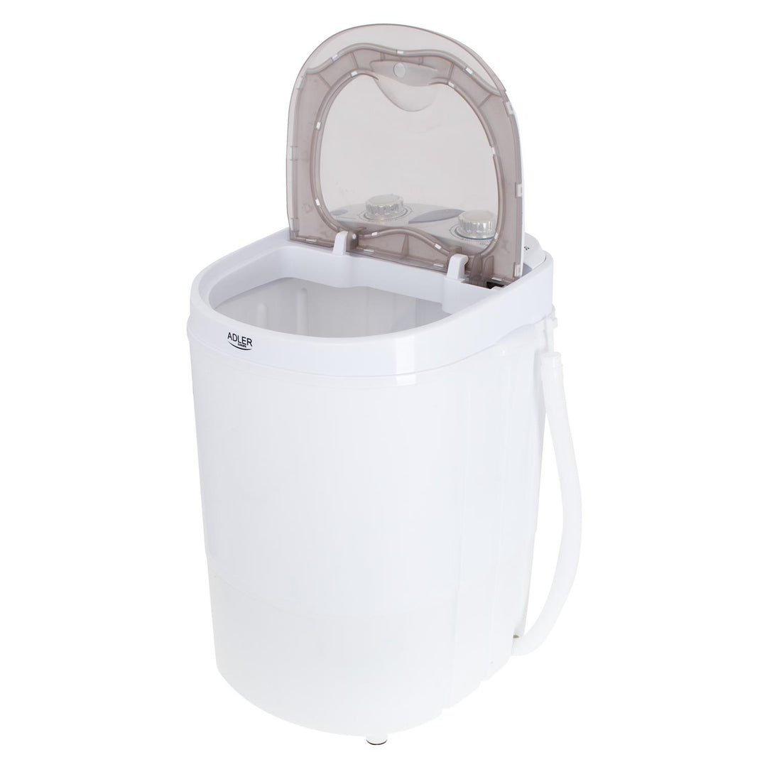 Adler AD8055 - Mini wasmachine met centrifuge - kleur wit