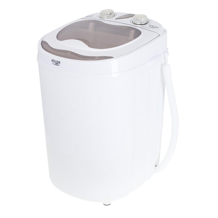 Adler AD8055 - Mini wasmachine met centrifuge - kleur wit