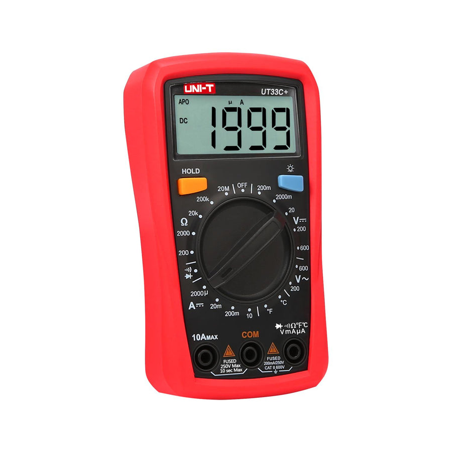 Universele Uni-T UT33C meter + temperatuurmeting