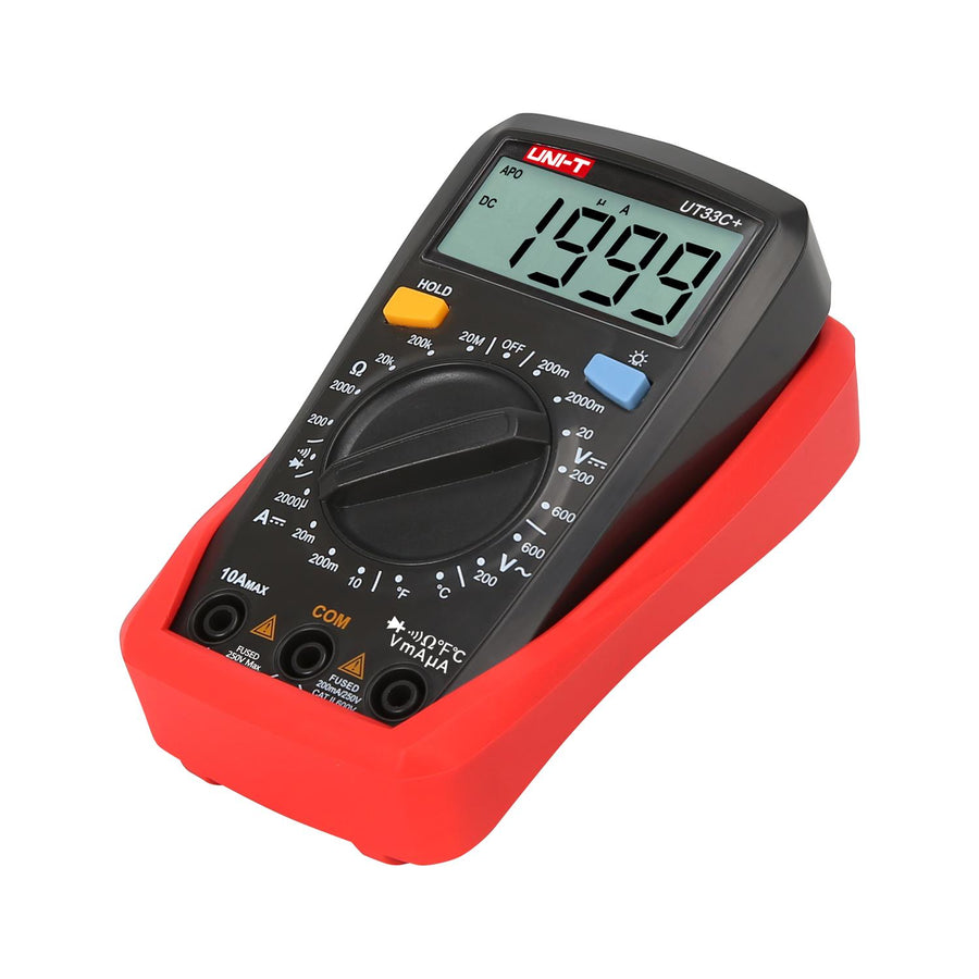 Universele Uni-T UT33C meter + temperatuurmeting