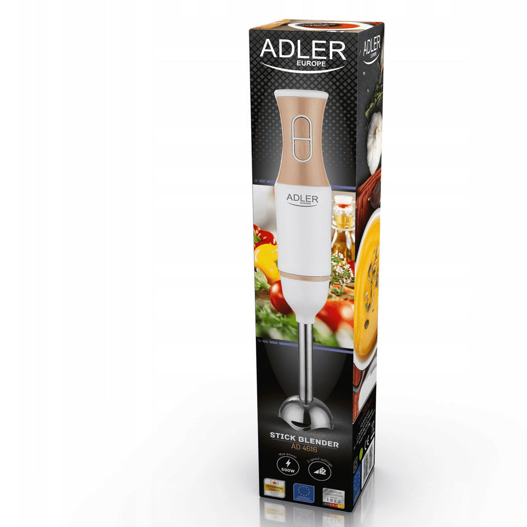 Professionele staafmixer Adler AD 4616, motor van 500 W.
