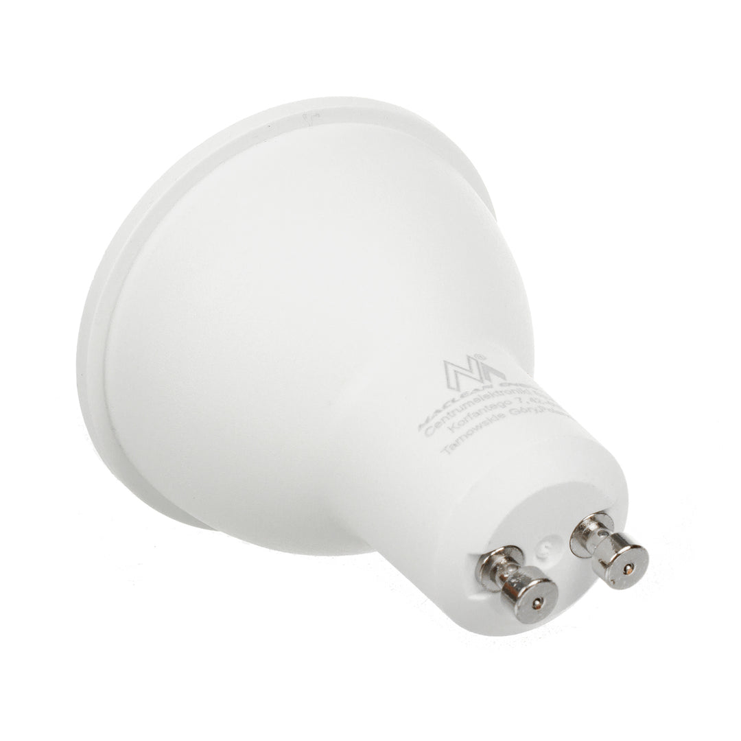 Lampe LED GU10 5W Maclean Energy MCE435 WW blanc chaud 3000K, 220-240V ~, 50 / 60Hz, 400 lumens