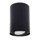 Maclean Energy MCE422 B GU10 - halogeen opbouwspot, zwart, 80x115mm, rond, aluminium