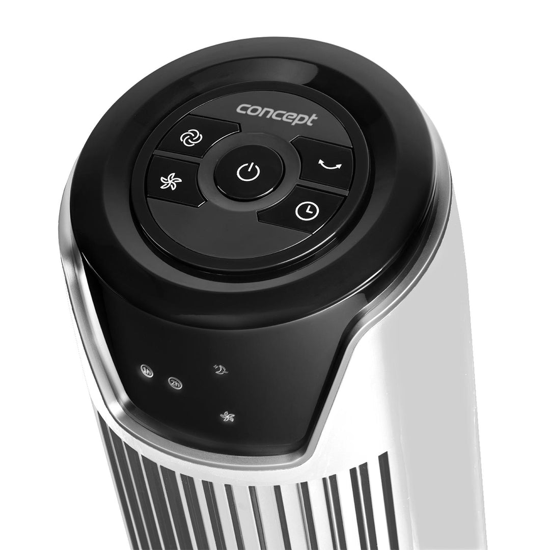 Concept VS5100 kolomventilator met afstandsbediening - wit