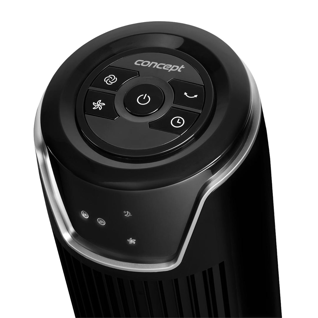 Concept VS5110 kolomventilator met afstandsbediening - zwart