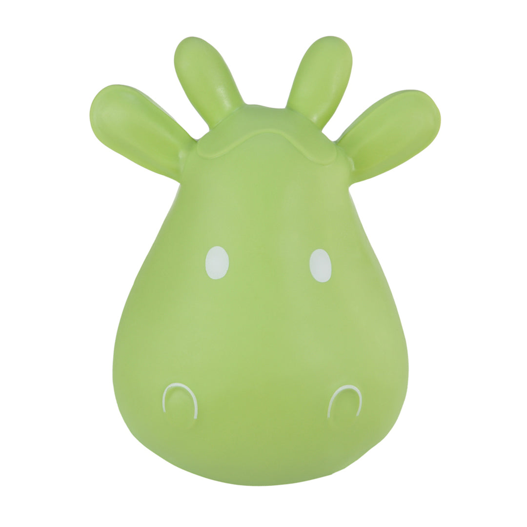 Hoppimals Rubber Jumping Animal Green Cow + pompe - un plaisir de saut énorme et unique