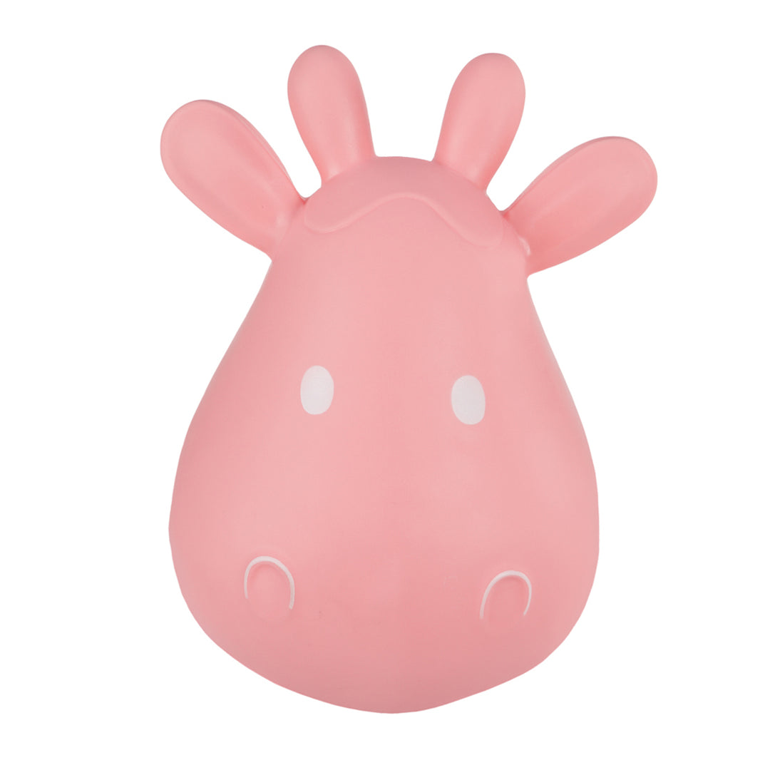 Hoppimals Rubber Jumping Animal Pink Cow + pompe - un plaisir de saut énorme et unique