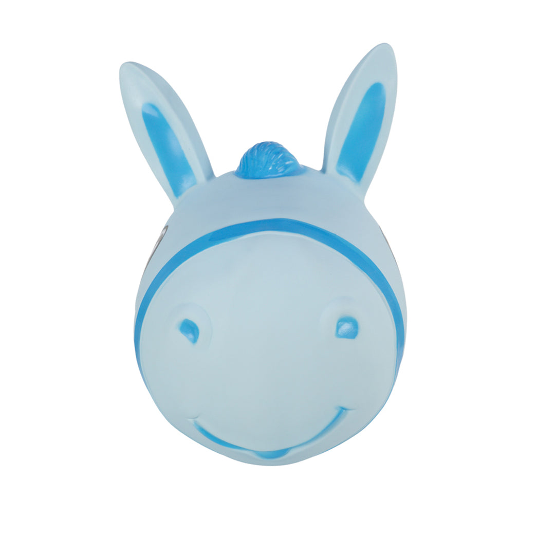 Hoppimals Rubber Jumping Animal Blue Horse - un plaisir de saut énorme et unique