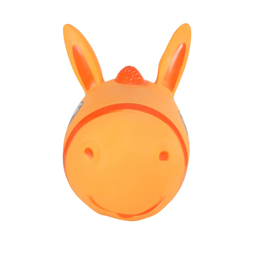 Hoppimals Rubber Jumping Animal Orange Horse - un plaisir de saut énorme et unique